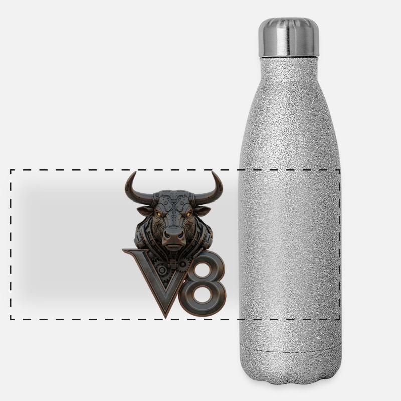 V8 Panoramic Glitter Thermal Bottle 500 ml