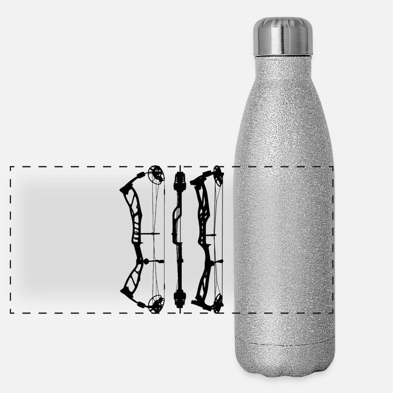 EliteBasin_Plan Panorama Glitzer Isolierflasche 500 ml