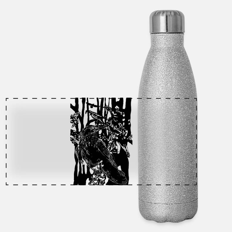 corbeau Gourde isotherme panoramique pailletée 500 ml