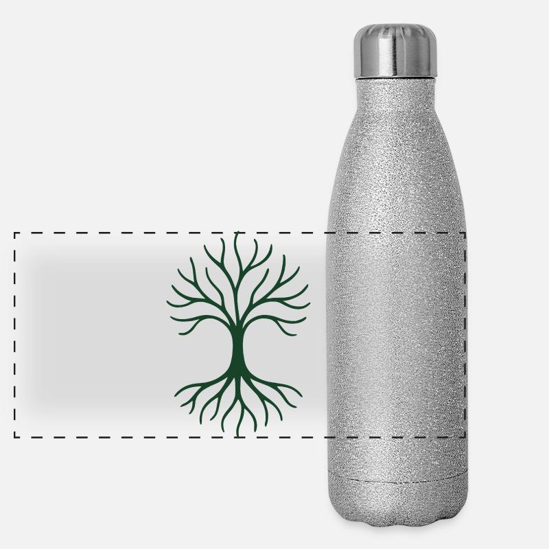 Arbre de Vie - Gaïa Gourde isotherme panoramique pailletée 500 ml
