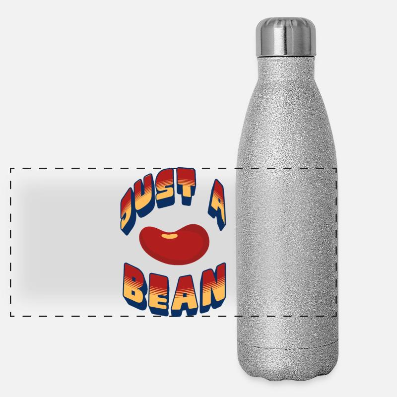 Juste un haricot Gourde isotherme panoramique pailletée 500 ml
