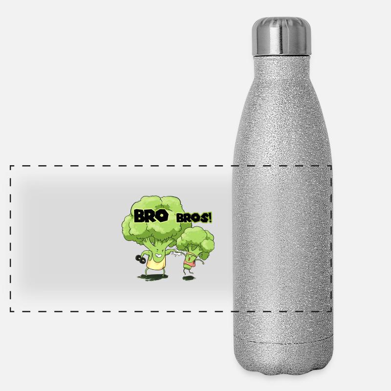Bro Bros Panorama Glitzer Isolierflasche 500 ml