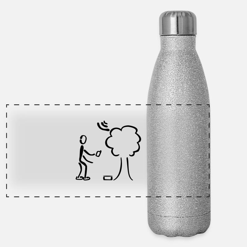 Geocachers Panoramic Glitter Thermal Bottle 500 ml