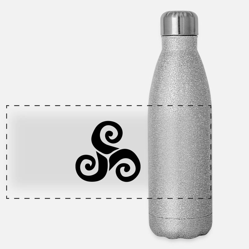 triskelion Panoramic Glitter Thermal Bottle 500 ml