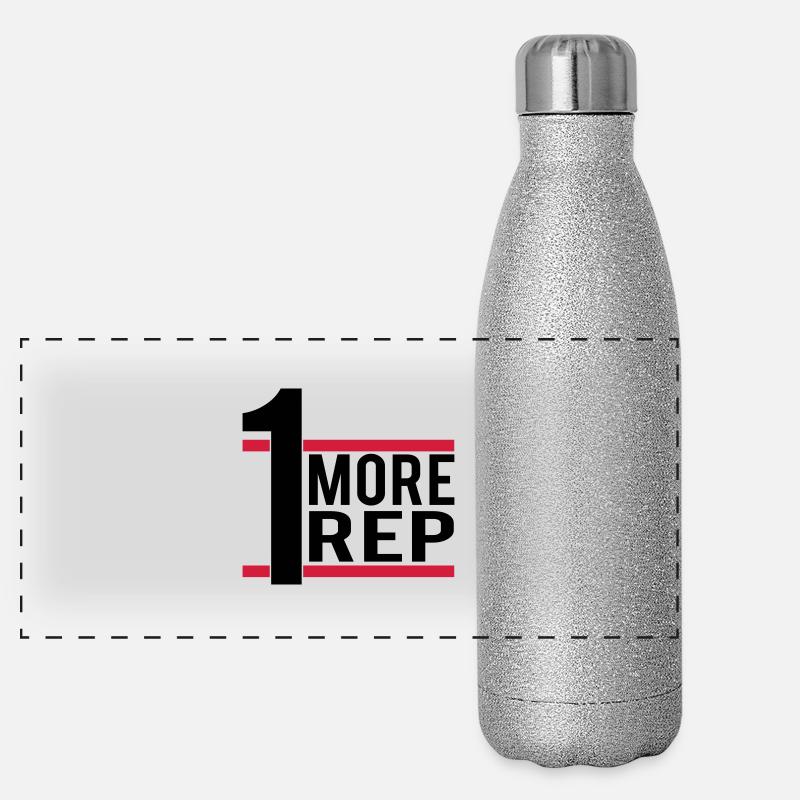 1 More Rep Gourde isotherme panoramique pailletée 500 ml