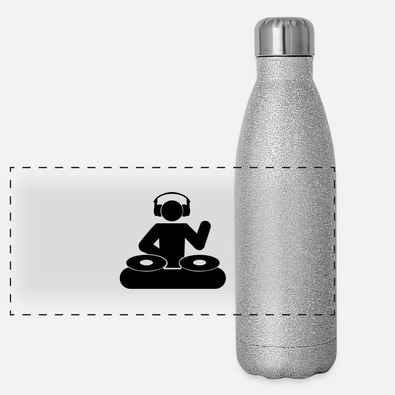 dj Panorama Glitzer Isolierflasche 500 ml