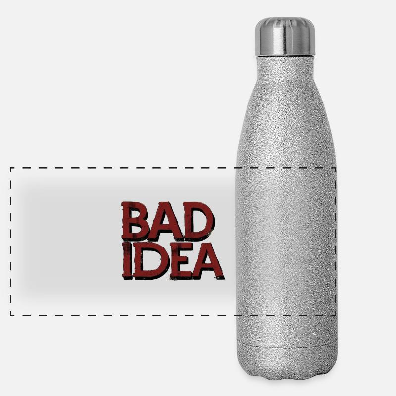 Bad Idea Panorama Glitzer Isolierflasche 500 ml
