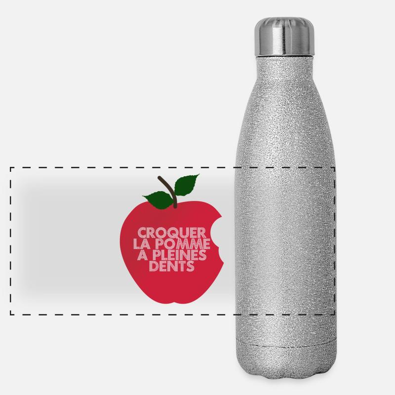 Biss von Apple Panorama Glitzer Isolierflasche 500 ml