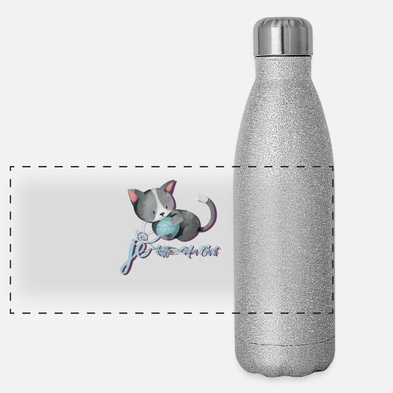 FRIEND CHAT Panoramic Glitter Thermal Bottle 500 ml
