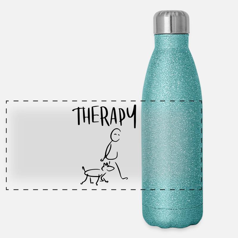 Aller à Therapy Gourde isotherme panoramique pailletée 500 ml