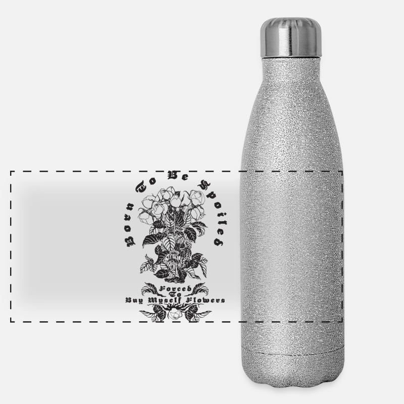 BORN TO BE SPOILED Panoramic Glitter Thermal Bottle 500 ml