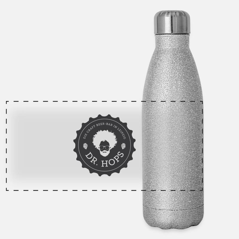 170402 logo sans arrière-plan Gourde isotherme panoramique pailletée 500 ml