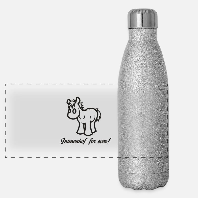 Immenhof à jamais! Gourde isotherme panoramique pailletée 500 ml