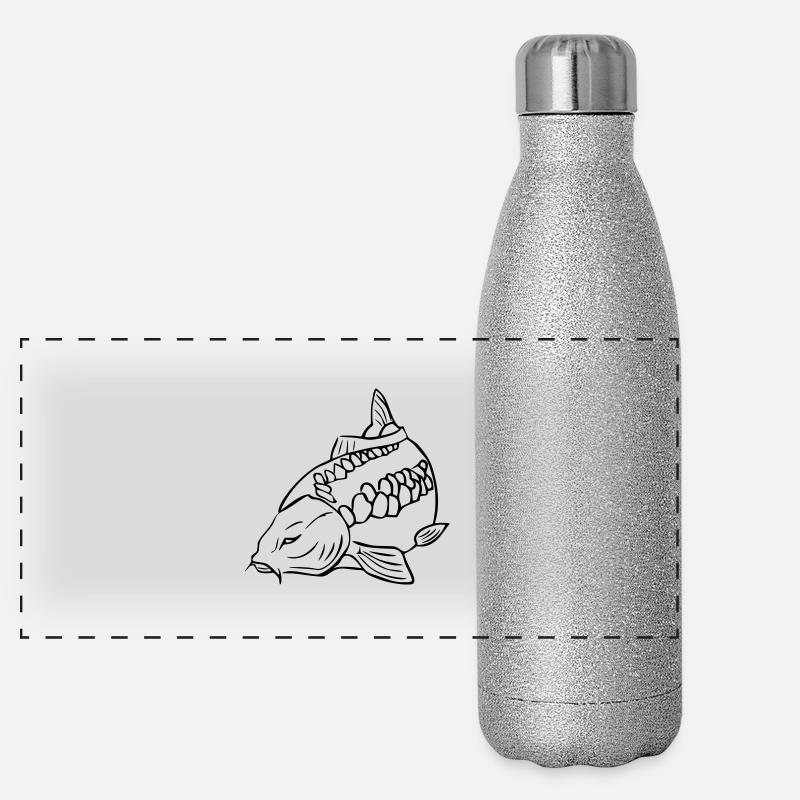carp3 Panorama Glitzer Isolierflasche 500 ml
