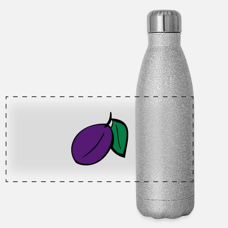 Plum Panoramic Glitter Thermal Bottle 500 ml