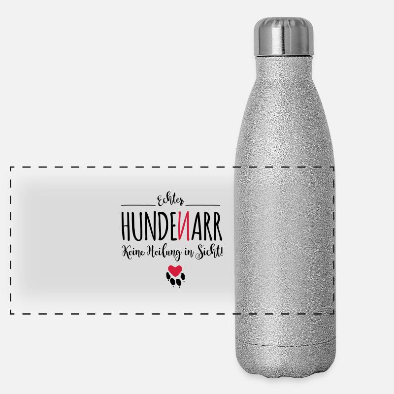 HundeNarr Panoramic Glitter Thermal Bottle 500 ml