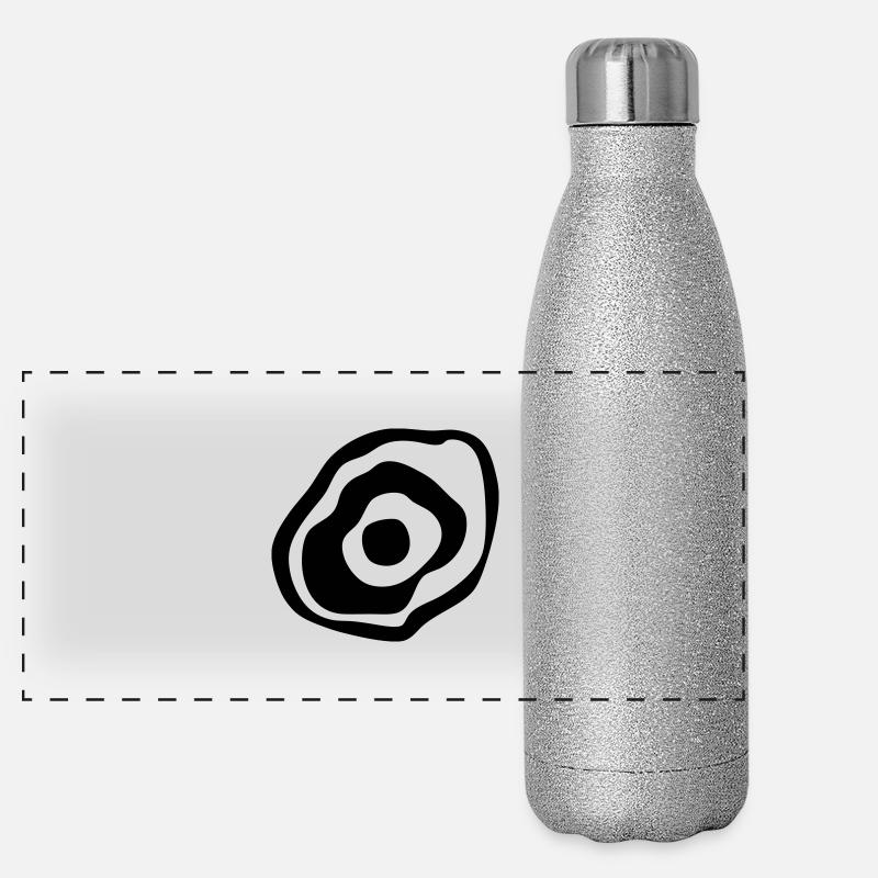 cible target ziel objetivo16 obiettivo1 Gourde isotherme panoramique pailletée 500 ml