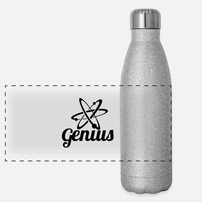 genius Panorama Glitzer Isolierflasche 500 ml