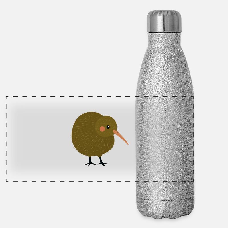 Kiwi bird Panoramic Glitter Thermal Bottle 500 ml