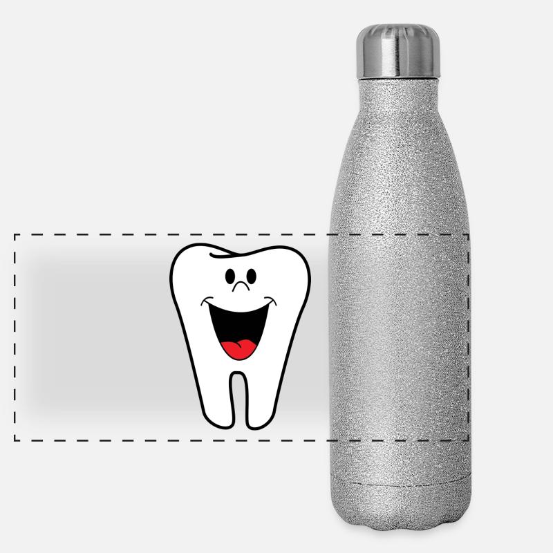 tooth Panoramic Glitter Thermal Bottle 500 ml