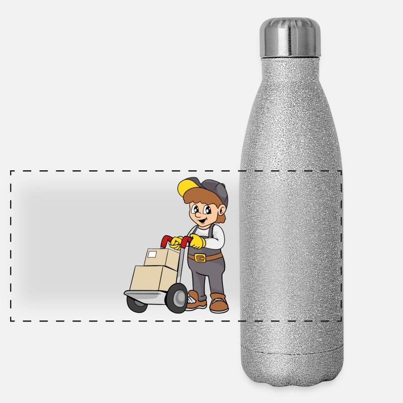 fournisseur Gourde isotherme panoramique pailletée 500 ml