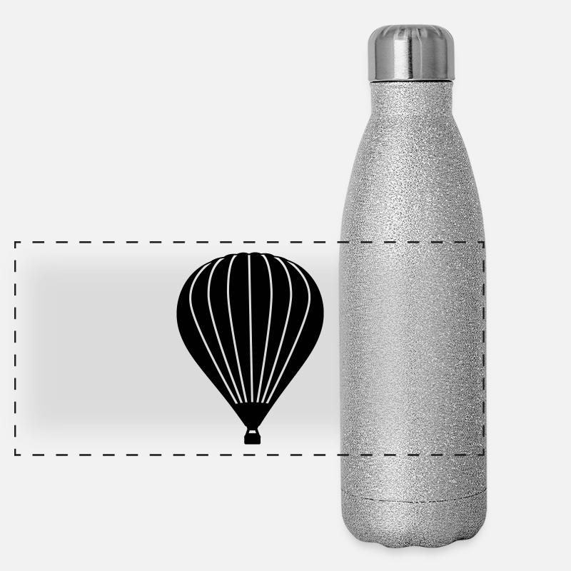 Hot air balloon Panoramic Glitter Thermal Bottle 500 ml