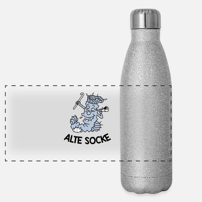 Vieille chaussette Gourde isotherme panoramique pailletée 500 ml