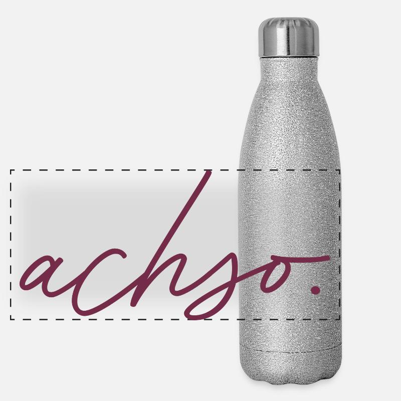achso. Panorama Glitzer Isolierflasche 500 ml