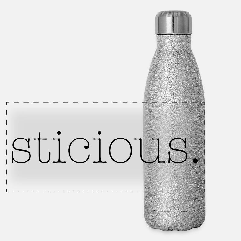 Sticious Gourde isotherme panoramique pailletée 500 ml