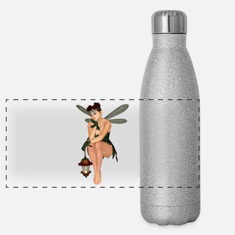 ELFE Gourde isotherme panoramique pailletée 500 ml