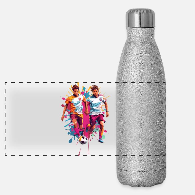 Panorama Glitzer Isolierflasche 500 ml