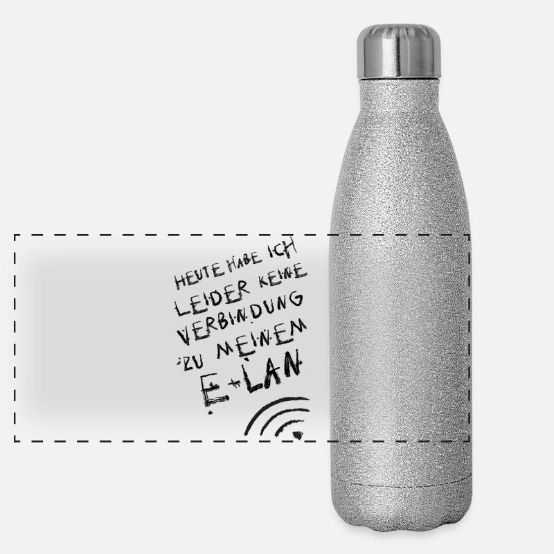 leider habe ich leider keinen elan Panorama Glitzer Isolierflasche 500 ml