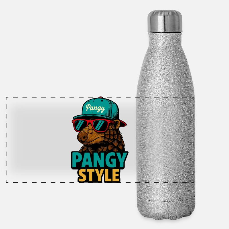 Pangy Style Panoramic Glitter Thermal Bottle 500 ml