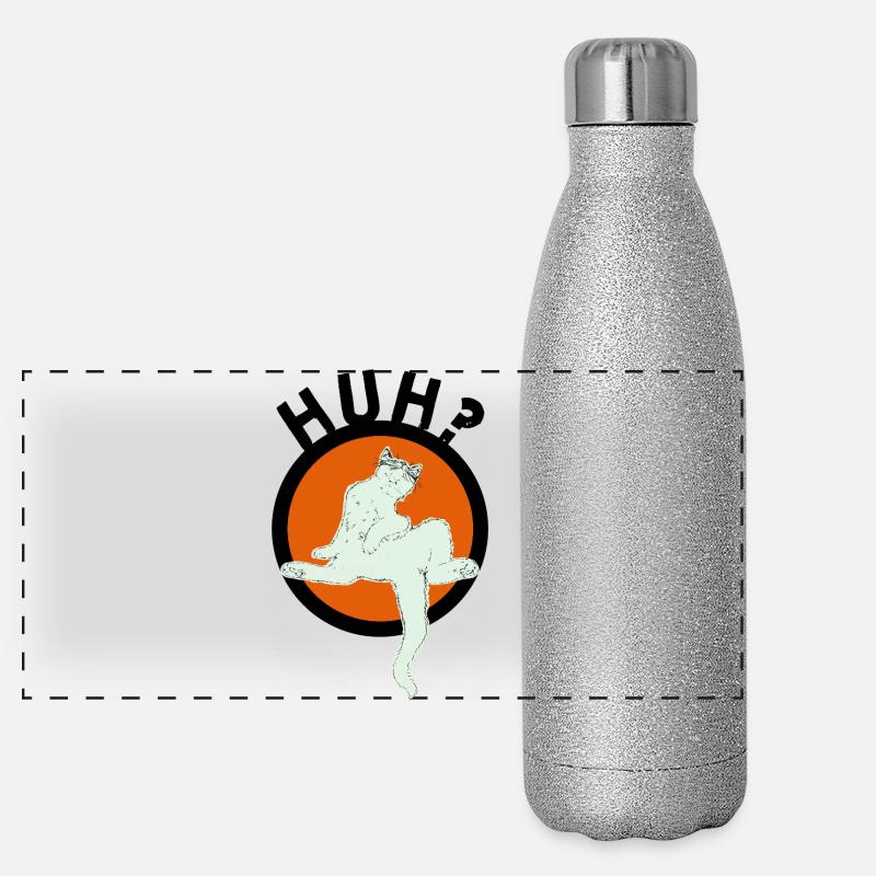 HUH? Panoramic Glitter Thermal Bottle 500 ml