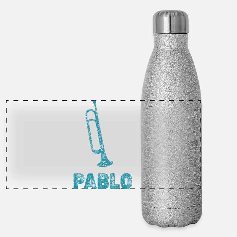 Pablo Panorama Glitzer Isolierflasche 500 ml