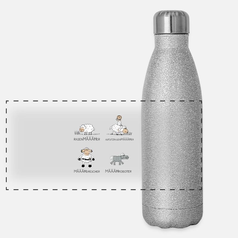 MÄÄÄHen Panorama Glitzer Isolierflasche 500 ml