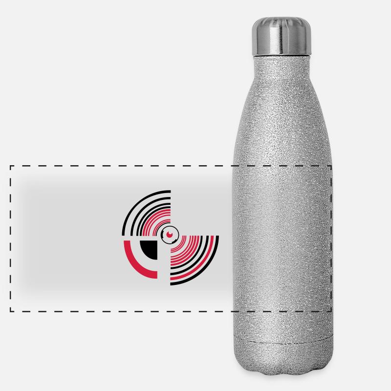 circle Gourde isotherme panoramique pailletée 500 ml