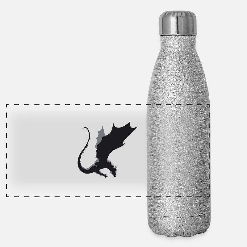 Dragon Panoramic Glitter Thermal Bottle 500 ml