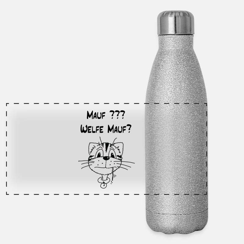 Mauf 2 Panorama Glitzer Isolierflasche 500 ml