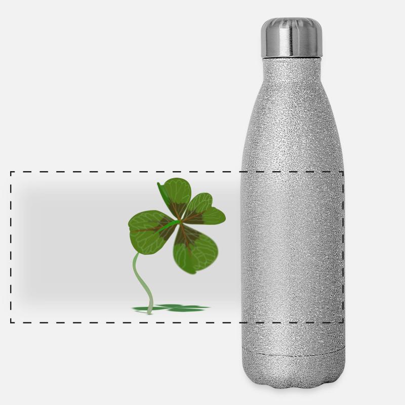cloverleaf Panoramic Glitter Thermal Bottle 500 ml