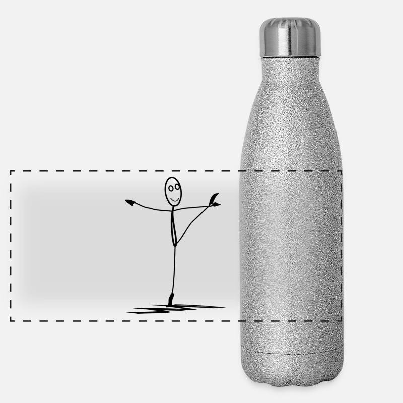 ballet Panoramic Glitter Thermal Bottle 500 ml