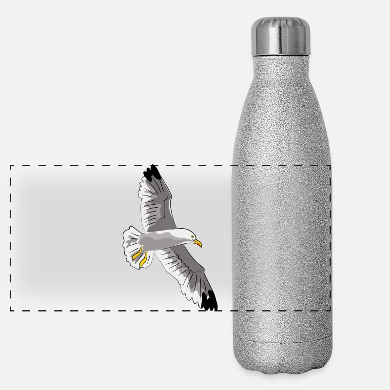 gull Panoramic Glitter Thermal Bottle 500 ml