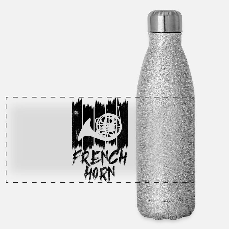 Corne Gourde isotherme panoramique pailletée 500 ml