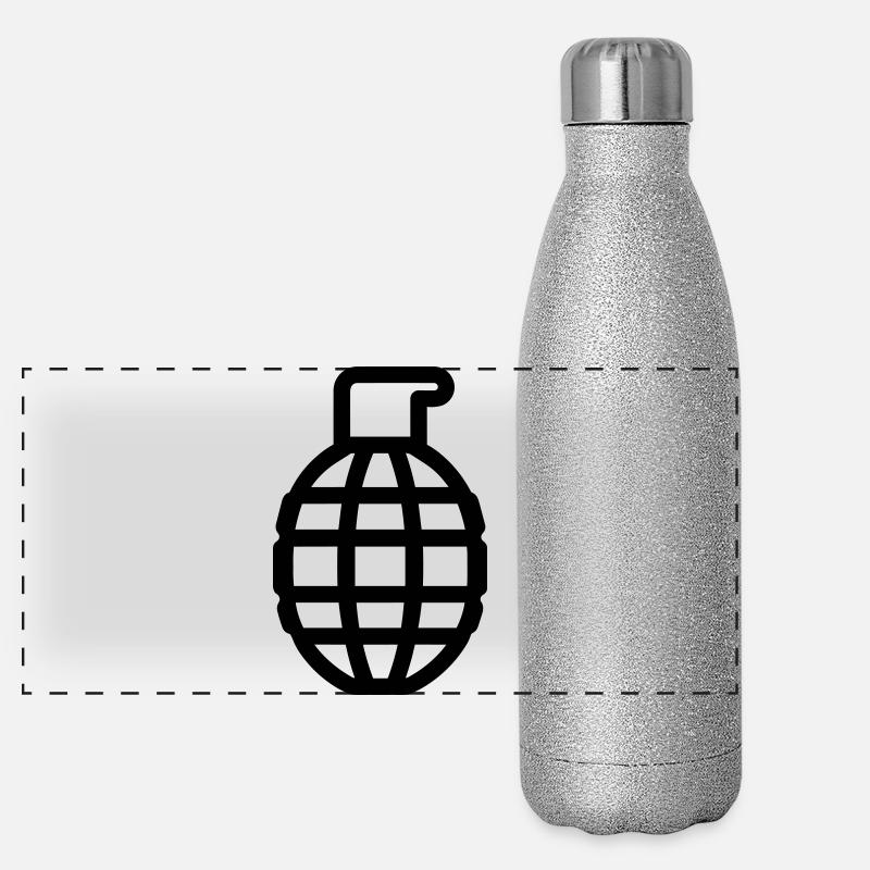 Grenada Panorama Glitzer Isolierflasche 500 ml