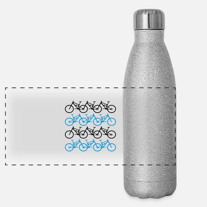cycling Panoramic Glitter Thermal Bottle 500 ml