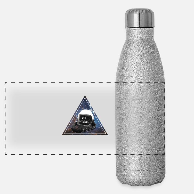 Need space Gourde isotherme panoramique pailletée 500 ml