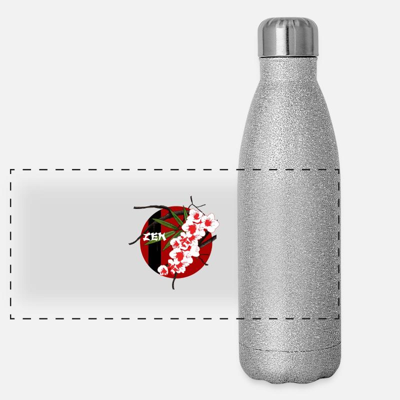 Zen 05 Gourde isotherme panoramique pailletée 500 ml