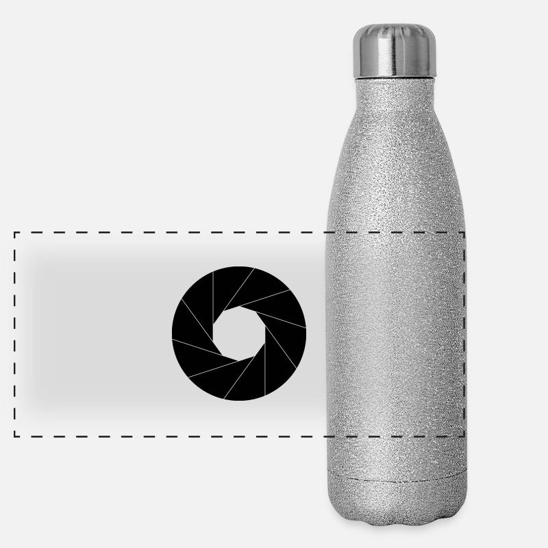 shutter Panorama Glitzer Isolierflasche 500 ml
