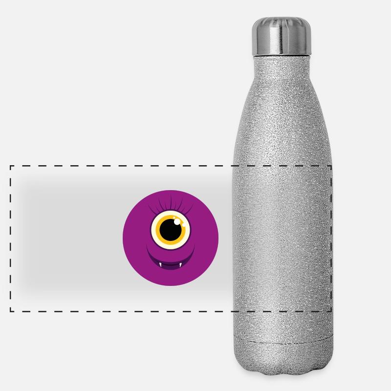 Monster / Alien Mama Panoramic Glitter Thermal Bottle 500 ml