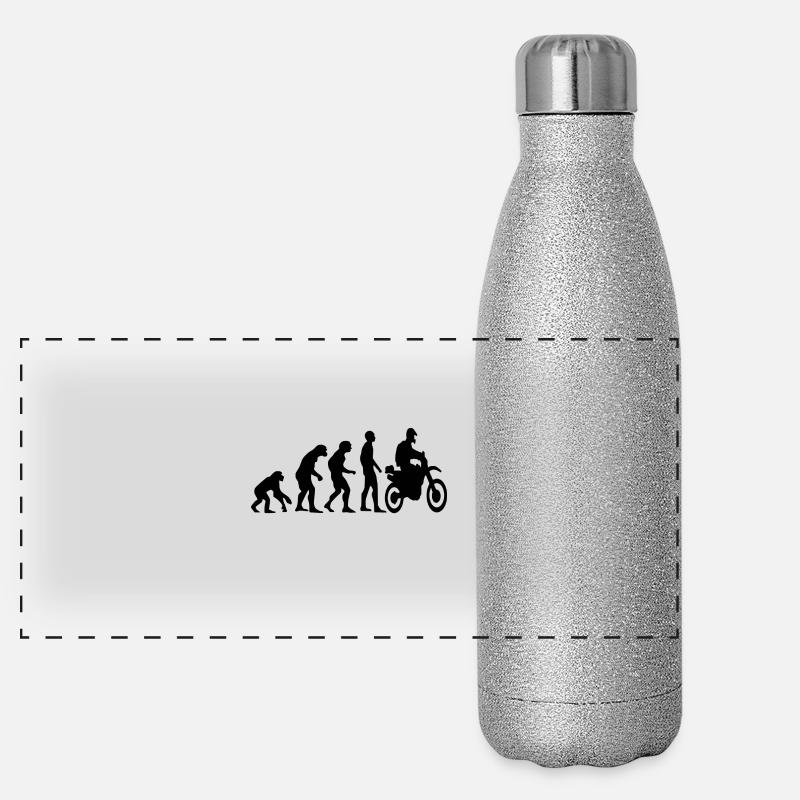Human Evolution Enduro Panoramic Glitter Thermal Bottle 500 ml